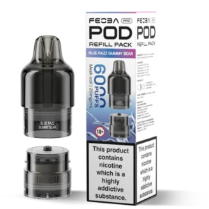 Feoba Pro 6000 BLUE RAZZ GUMMY BEAR Pod